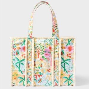 Roller rabbit Vacation fringe tote